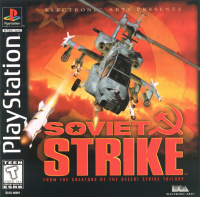 Soviet Strike PAL Playstation PAL box art